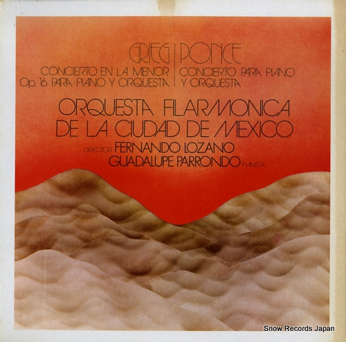 PARRONDO, GUADALUPE orquesta filarmonica de la ciudad de mexico CE10012