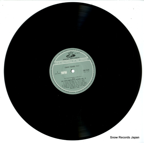 FISCHER, EDWIN bach; das wohltemperierte klavier vol.4 GR-2186