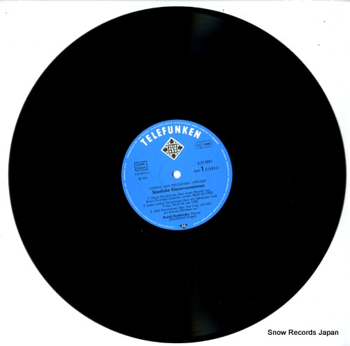 BUCHBINDER, RUDOLF beethoven; klaviervariationen/variations for piano/pour piano 6.35289
