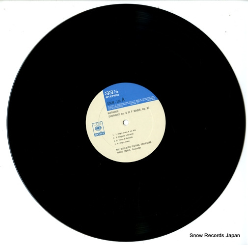 CASALS, PABLO beethoven; symphony no.8 SOCM114