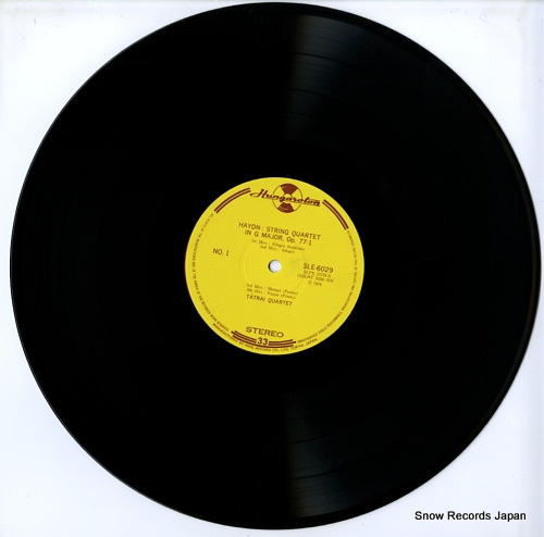 TATRAI QUARTET haydn; string quartet in g major op.77-1/in f major op.77-2 SLE6029