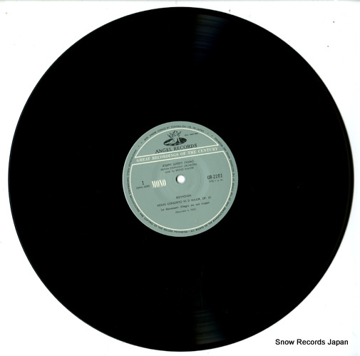 SZIGETI, JOSEPH beethoven; violin concerto GR-2201