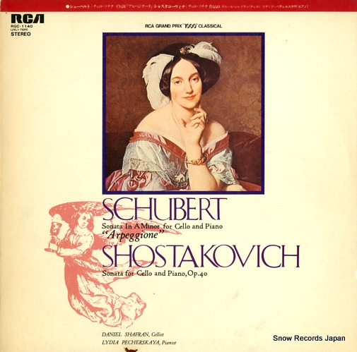 SHAFRAN, DANIEL schubert; sonata 