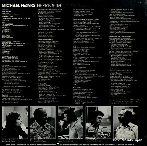 FRANKS, MICHAEL art of tea, the MS2230
