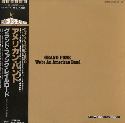 GRAND FUNK we're an american band ECS-40140