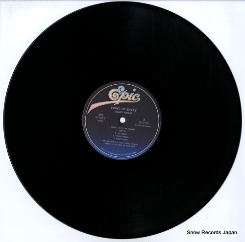 JUDAS PRIEST point of entry 25.3P-271