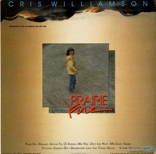 WILLIAMSON, CRIS prairie fire LF941
