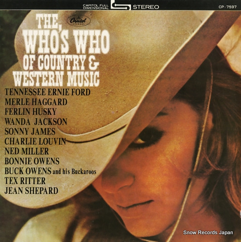 V/A the who's who of country & western music CP-7597