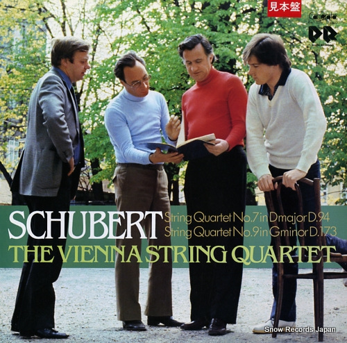 VIENNA STRING QUARTET schubert; string quartet no.7 & 9 CMT-1076