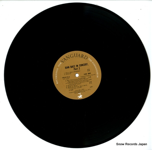 BAEZ, JOAN in concert part2 VRS-9113