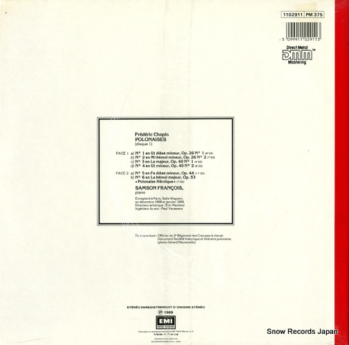 FRANCOIS, SAMSON chopin; les polonaises 1102911