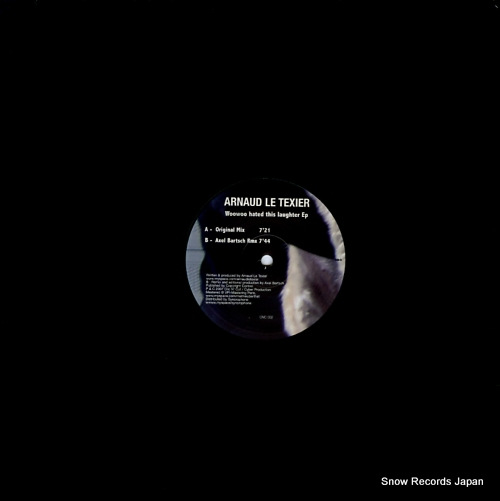LE TEXIER, ARNAUD woowoo hated this laughter ep CNC002