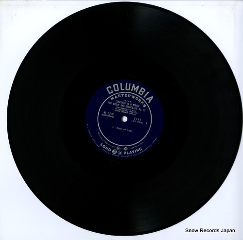 FRANCESCATTI, ZINO brahm; concerto in d major WL-5220