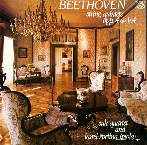 SUK QUARTET beethoven; string quintets op.4/op.104 OS-7126-S