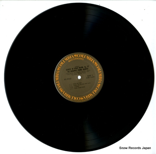BUDAPEST STRING QUARTET, THE beethoven; quintet in c op.29 MS6952