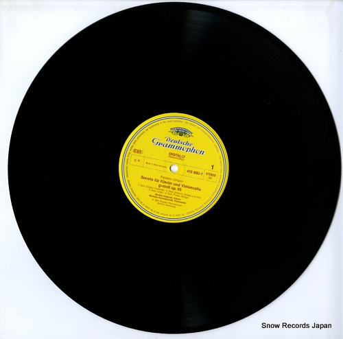 ROSTROPOVICH, MSTISLAV / MARTHA ARGERICH chopin; cellosonate op.65 419860-1