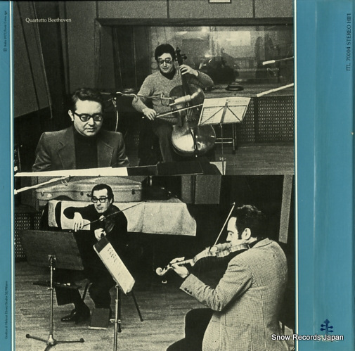 QUARTETTO BEETHOVEN beethoven; quarttro quartetti con pianoforte ITL70004