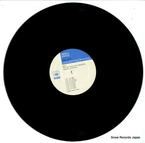 GOULD, GLENN bach; two and three part inventions FCCA80