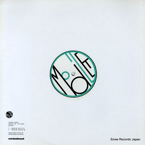 SCHNEIDER, ANJA / SEBO K mobilee back to back remix series vol 02 MOBILEE016