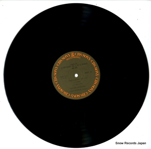 BERNSTEIN, LEONARD sibelius; symphony no.1/pohjola's daughter 23AC575