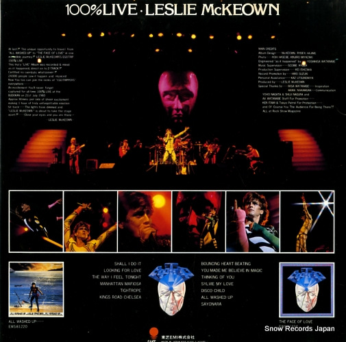 MCKEOWN, LESLIE 100%l ive EWS-81365
