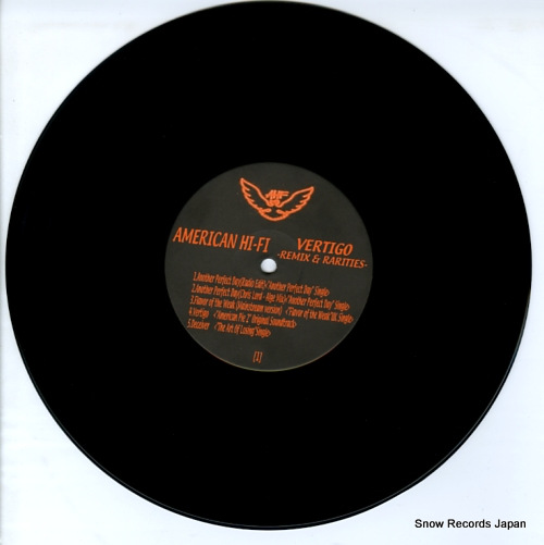 AMERICAN HI-FI vertigo - remix & rarities- AF49241