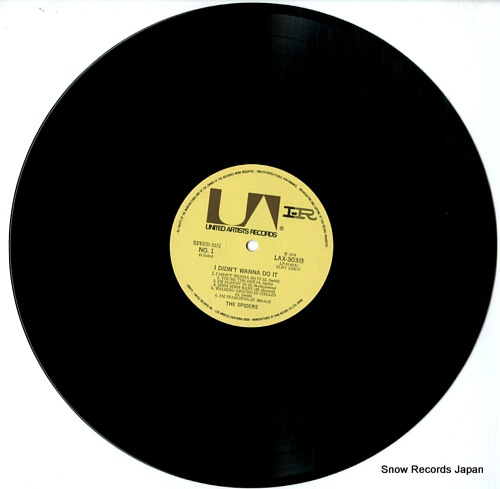 SPIDERS, THE i didn't wanna do it LAX-303(M)