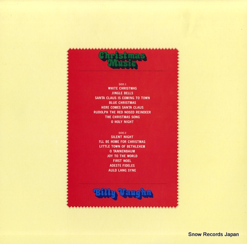 VAUGHN, BILLY christmas music YX-8038-AB