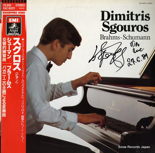 SGOUROS, DIMITRIS schumann; etudes symphoniques, op.13 EAC-90211