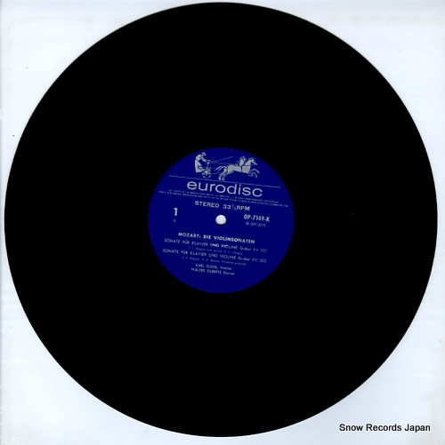 SUSKE, KARL / WALTER OLBERTZ mozart; die violinsonaten OP-7149-K