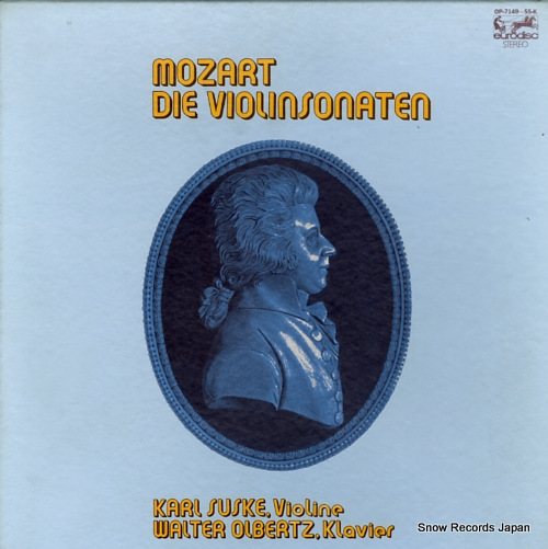 SUSKE, KARL / WALTER OLBERTZ mozart; die violinsonaten OP-7149-K