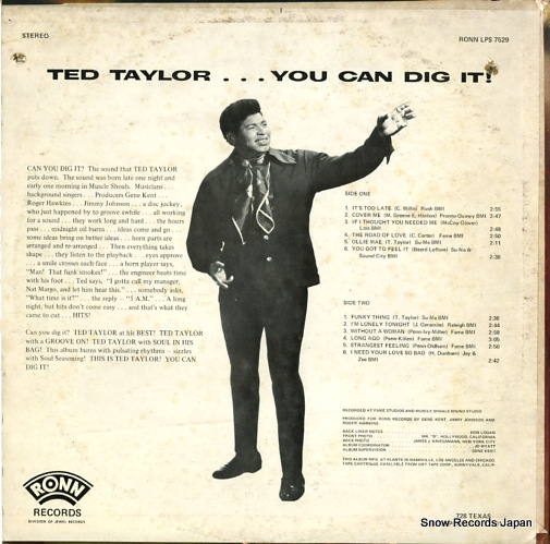 TAYLOR, TED you can dig it! LPS7529