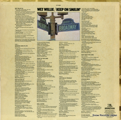 WET WILLIE keep on smilin CP0128