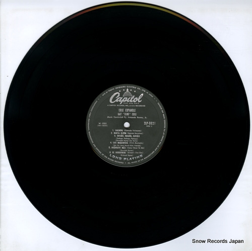 COLE, NAT KING cole espanole 2LP-3021