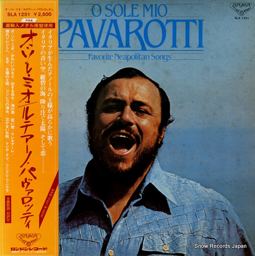 PAVAROTTI, LUCIANO 'o sole mio! SLA1251