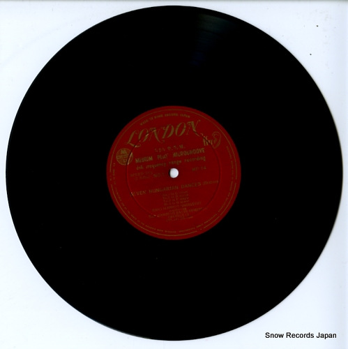 SCHMIDT-ISSERSTEDT, HANS brahms; hungarian dances MP-14