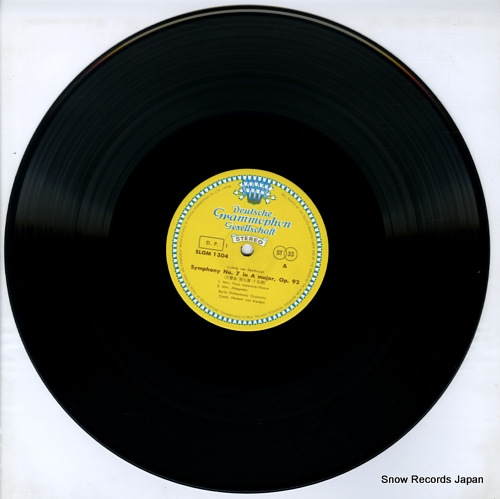 KARAJAN, HERBERT VON beethoven; symphony no.7 in a major SLGM-1304