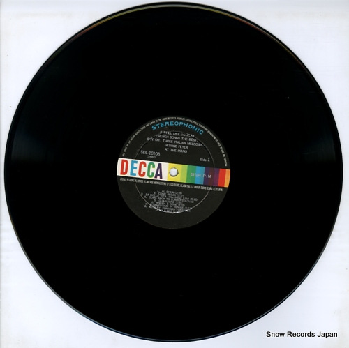 FEYER, GEORGE but oh! those italian melodies... SDL10108