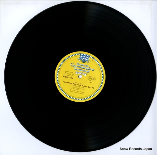 KARAJAN, HERBERT VON brahms; symphony no.3 in f major op.90 SLGM-1293