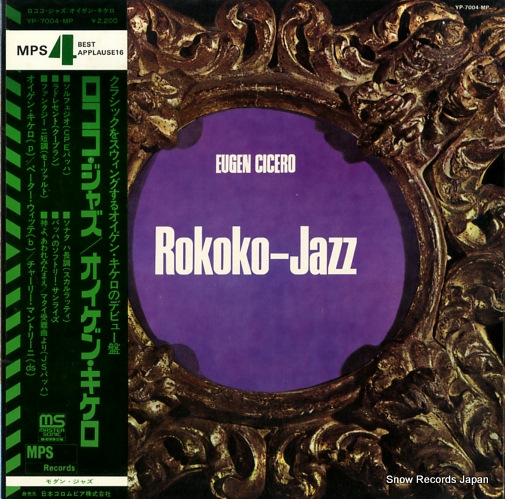 CICERO, EUGEN rokoko - jazz YP-7004-MP