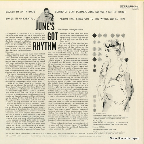 CHRISTY, JUNE june's got rhythm ECP-88029
