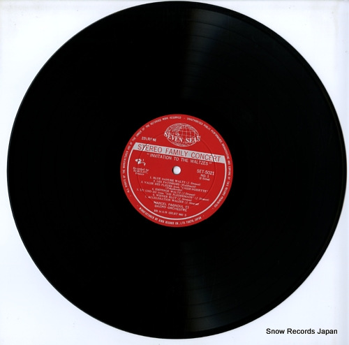 PAGNOUL, MARCEL, ET GRAND ORCHESTRE invitation to the waltzes SET5021