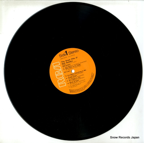 SEDAKA, NEIL the great hits of neil sedaka SRA-9155