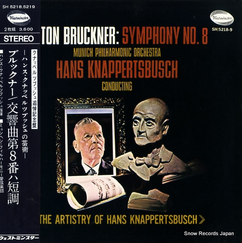 KNAPPERTSBUSCH, HANS bruckner; symphony no.8 SH5218