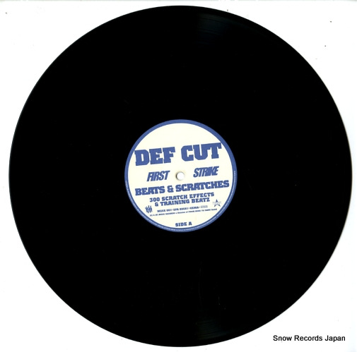 CUT, DEF first strike-dj tools MZEE081