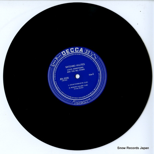 ARMSTRONG, LOUIS satchmo hi-lites JDL2105