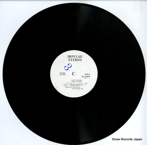 COLTRANE, JOHN a love superme SH3063