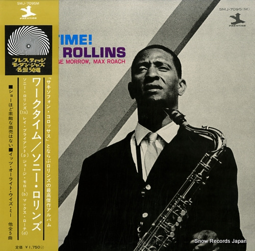 ROLLINS, SONNY worktime! SMJ-7095(M)