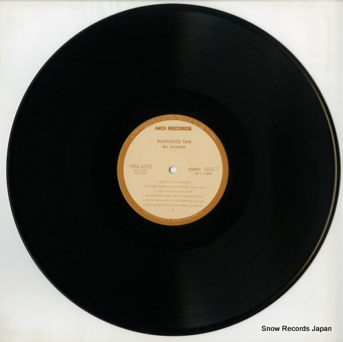 MONROE, BILL blue grass time VIM-5532