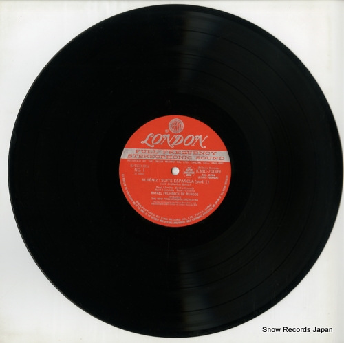 FRUHBECK DE BURGOS, RAFAEL albeniz; suite espanola K38C-70009
